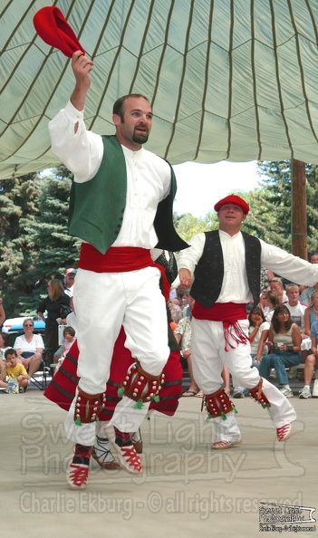 Basque dancers